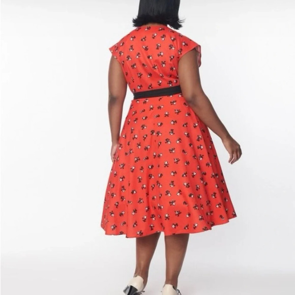 Unique Vintage Felix the Cat midi swing dress Retro, Brand New with Tags #0150 - Picture 4 of 10